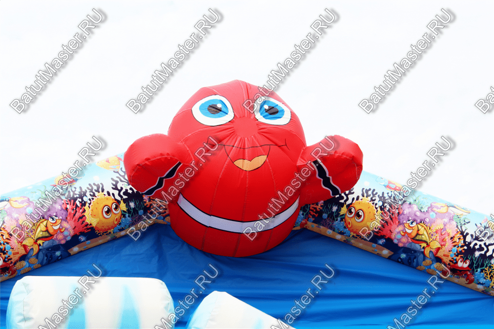 Коммерческий надувной батут "Немо" 8*7*6 м