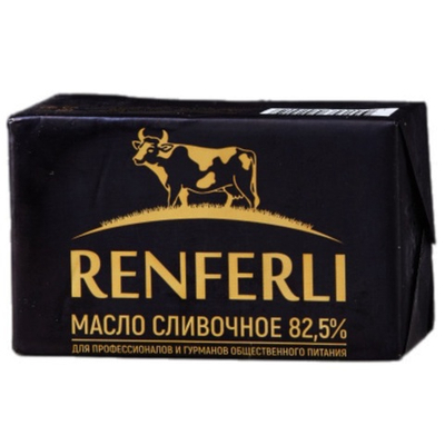 Масло сливочное 82,5% «RENFERLY» 400 гр