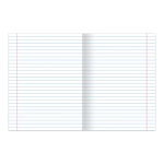 Тетрадь 12 л. BRAUBERG КЛАССИКА, линия, обложка картон, ЗЕЛЕНАЯ, 104726