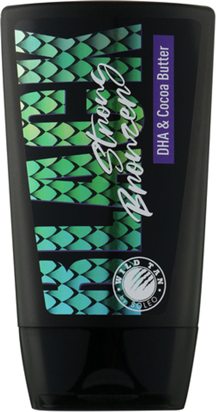 Wild Tan Black Strong Bronzer - Крем-автобронзант с маслом какао 125 мл
