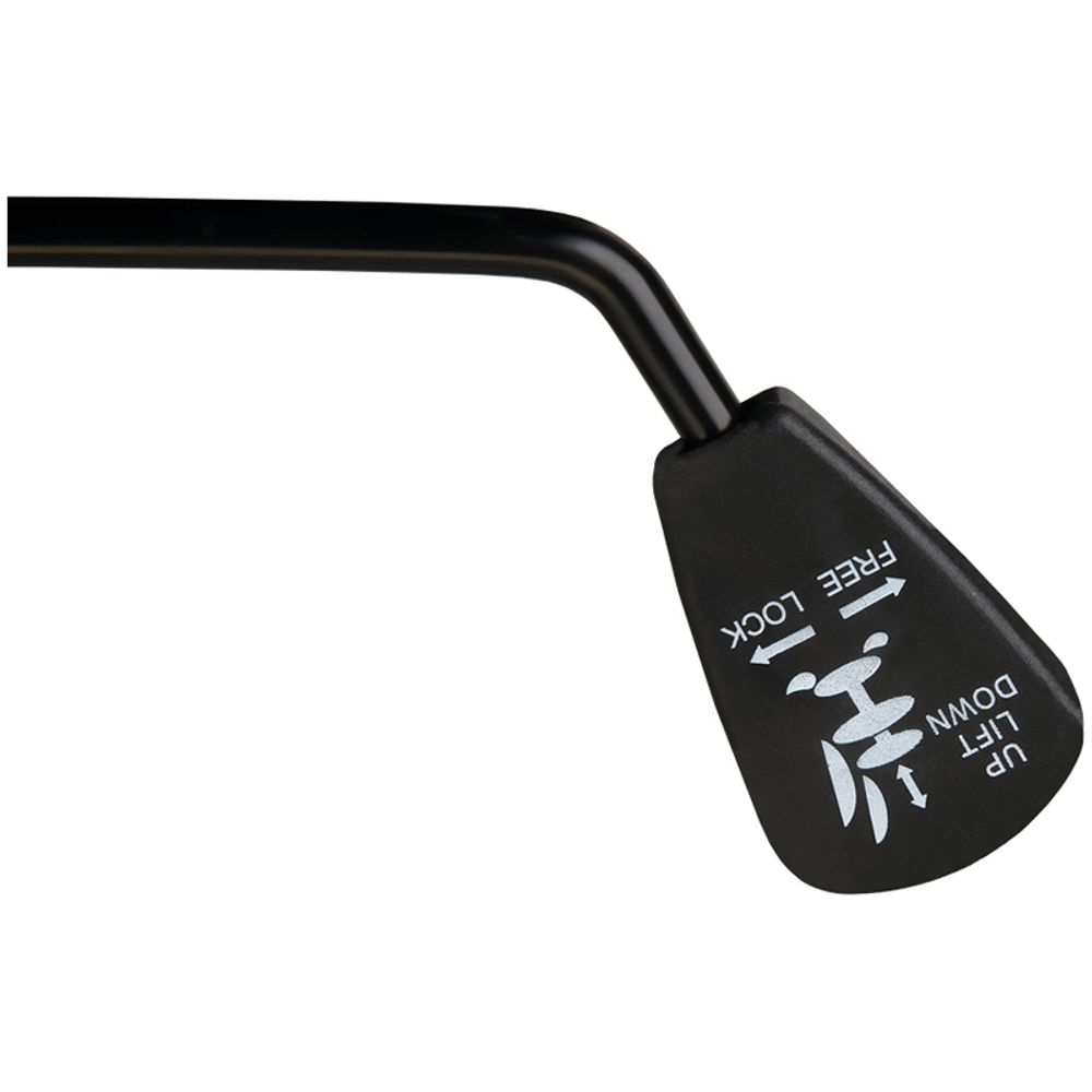 Кресло оператора Helmi HL-M08 "Squared", экокожа черная, механизм качания, без подлокотников