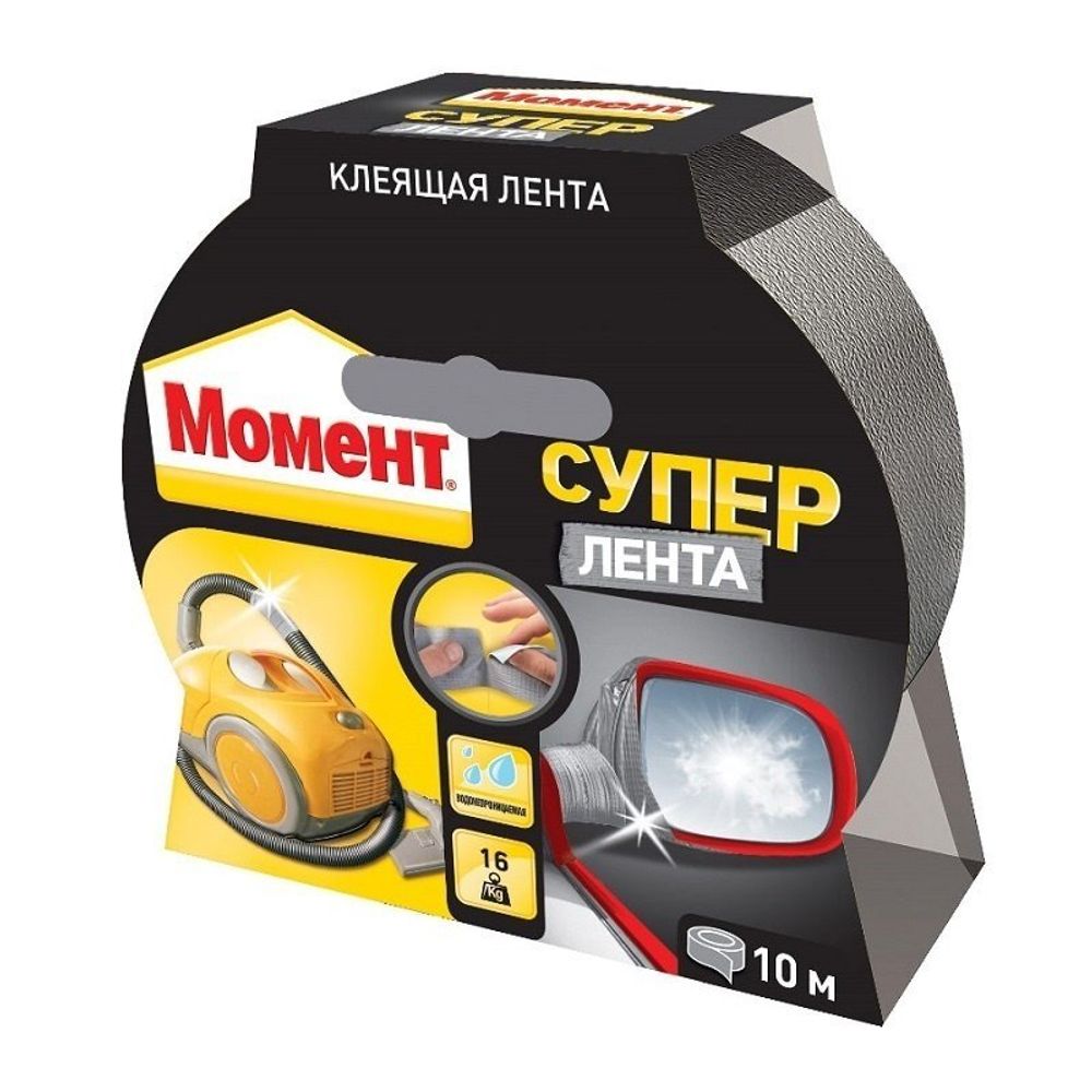 ХЕНКЕЛЬ Клеящая лента Супер Момент (10м) серебряный 1760304