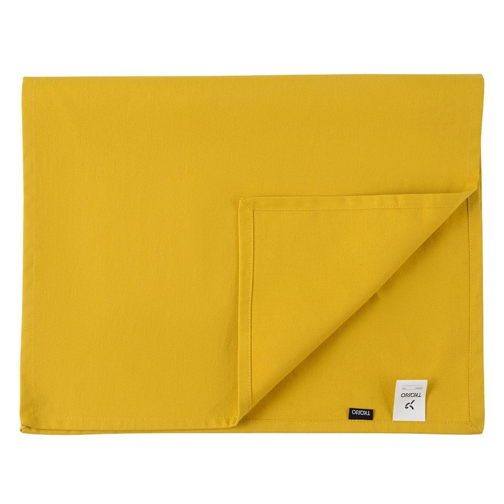 Дорожка на стол 45х150 Tkano Prairie горчичная TK20-TR0002