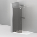 Душевая перегородка Cezares LIBERTA-L-1-100-120-GR-Cr