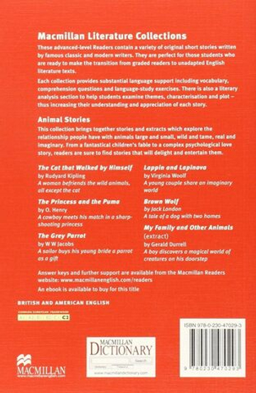 Animal Stories. Macmillan Readers Literature Collections. Advanced