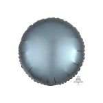 Круг Сатин Серо-Голубой An 18"