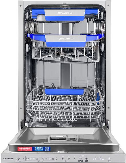 Посудомоечная машина MAUNFELD MLP45330T Smart Beam Inverter Wi-Fi
