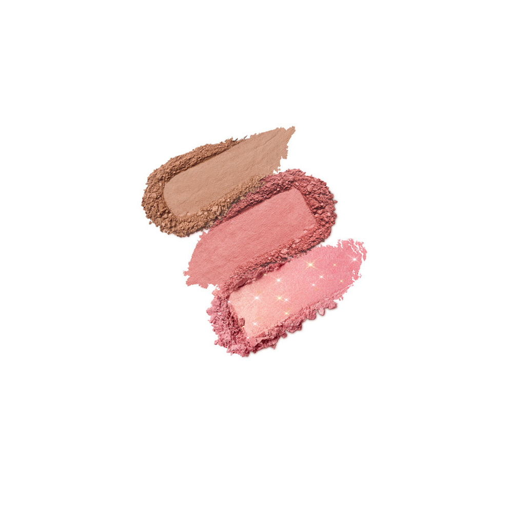 Палетка для лица  KIKO Milano Multi Finish Trio 02