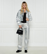 Джинсовая куртка Armani Exchange - серебряный(XW000098 AF10836)