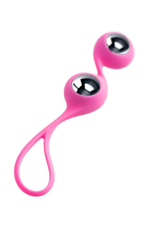 Розовые вагинальные шарики Futa (Цвет: розовый)