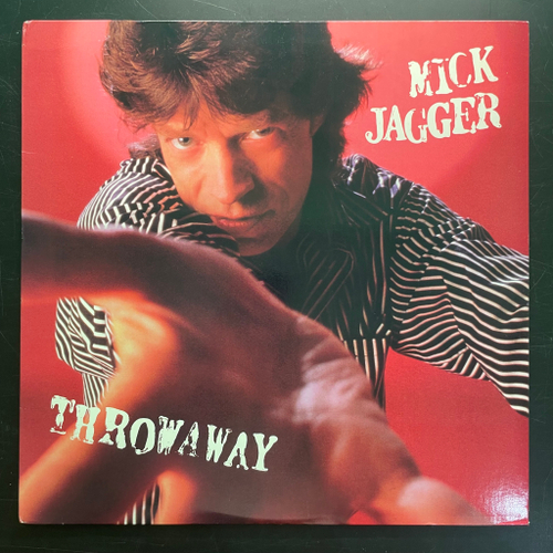 Mick Jagger ‎– Throwaway (США 1987г.) 12", 45 RPM