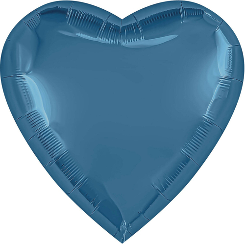 Р Сердце (36''/91 см) Сизый, Бохо