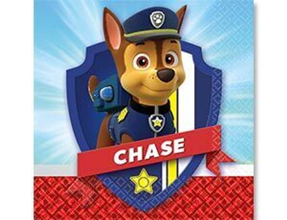 Салфетка Щенячий Патруль 13см 16шт/А