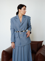 Пиджак "Подруга гениальной женщины" оверсаййз