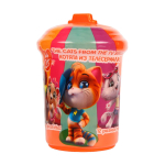 Игрушка фигурка героя "44 котёнка", в ведре