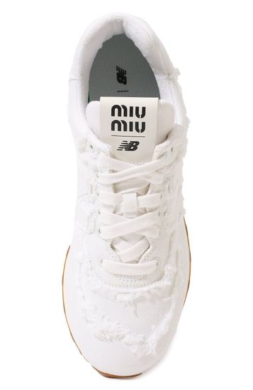 Кроссовки New Balance x MIU MIU White