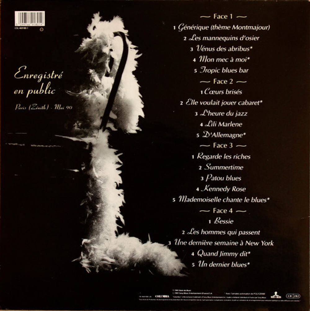 Patricia Kaas / Carnets De Scene (2LP)