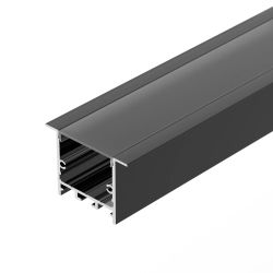 Профиль SL-LINIA49S-F-2000 ANOD BLACK (Arlight, Алюминий) 039389