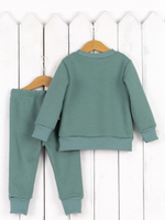 Костюм утепленый на футере для мальчика "Мишка"