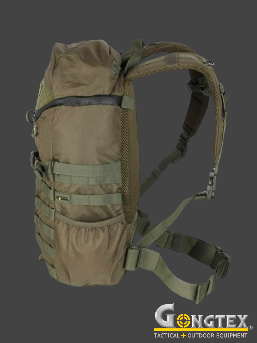 Рюкзак тактический Gongtex Dragon Backpack, 28 л (GB0278). Олива
