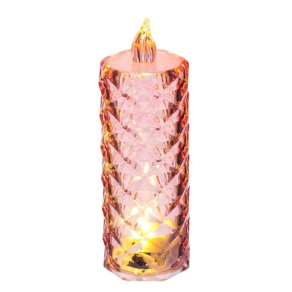 GAEM Изделие декоративное с подсветкой "Свеча" (3xLR54) (блок микс 12шт), L4 W4 H12 см, 3в.