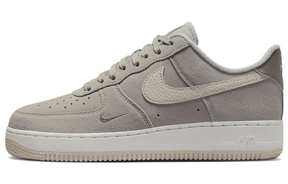 Nike Air Force 1 Low Grey Suede Hyper Sneakers