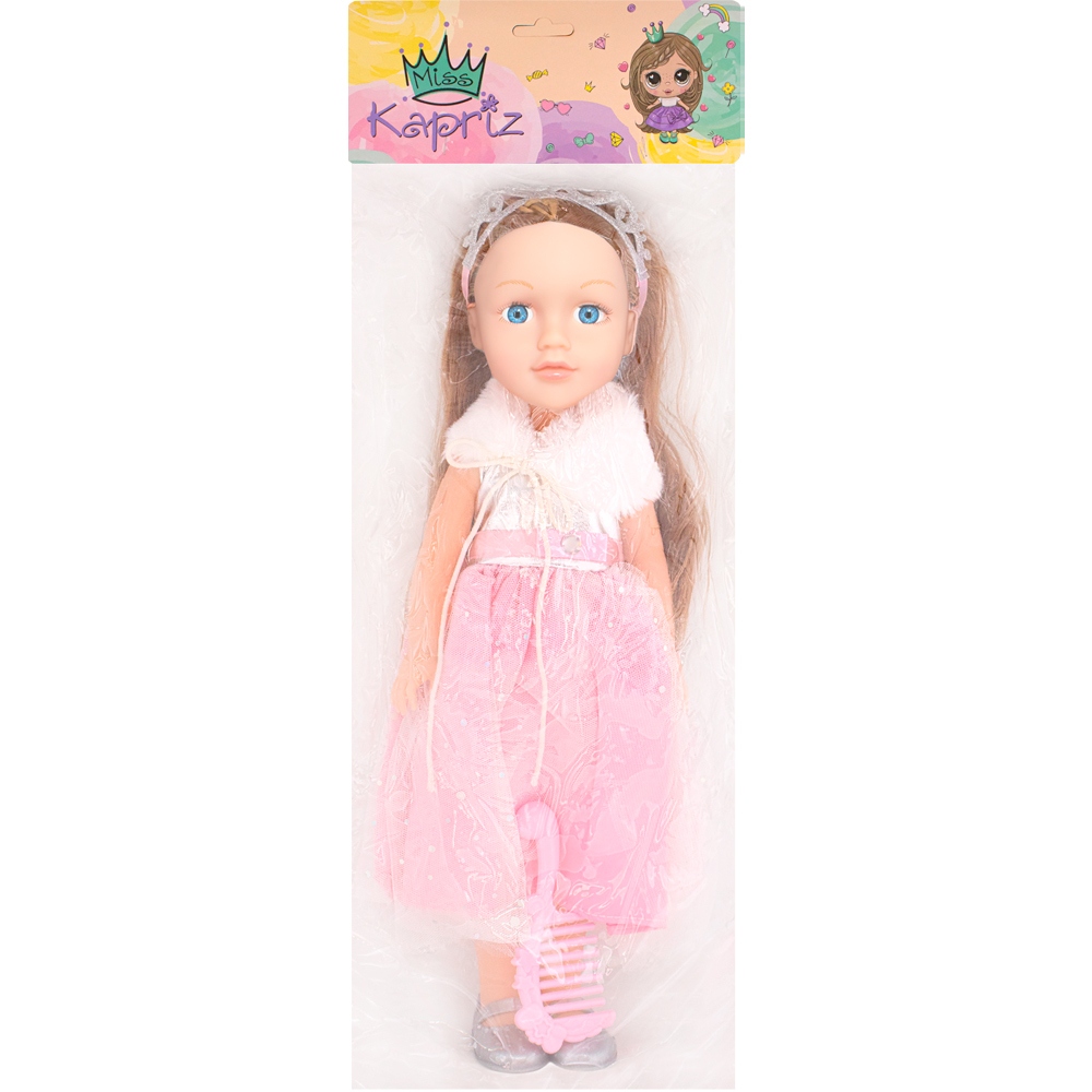 Кукла Miss Kapriz MK2540DK-C 40 см, с аксесс, в пак.