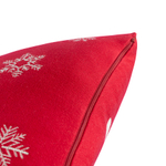 Подушка вязаная с новогодним рисунком fancy doggy из коллекции new year essential, 40х60 см