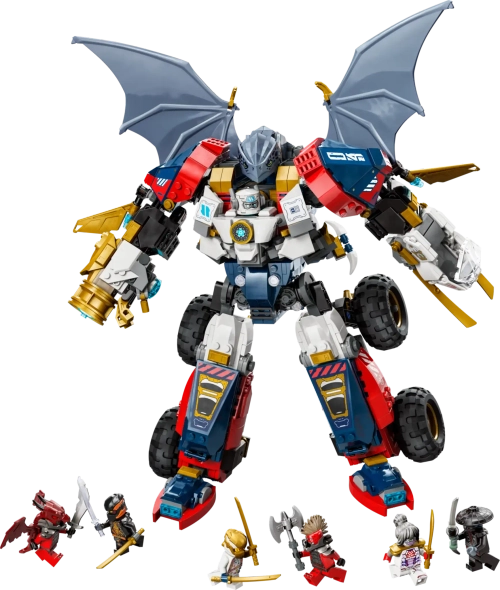 Конструктор LEGO Ninjago 71834 Ультра-комбайнерный мех Зейна
