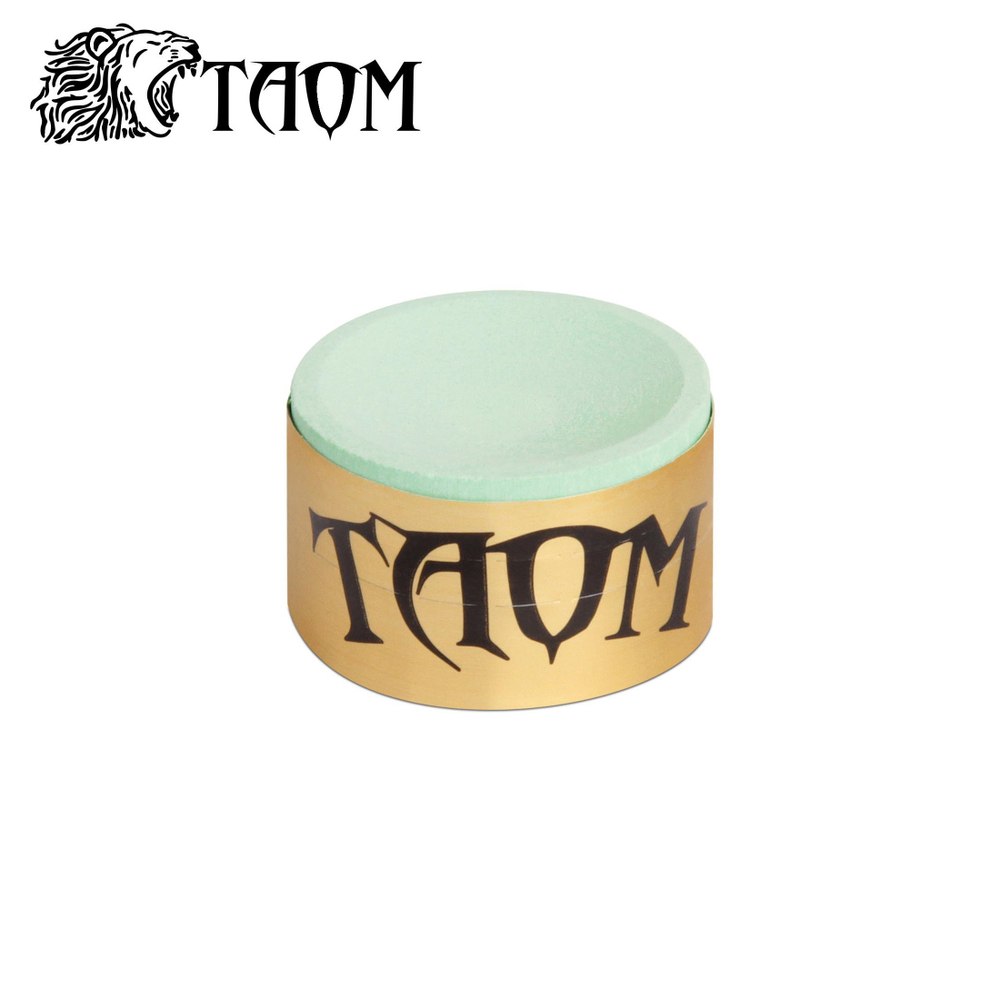 Мел бильярдный "Taom Soft Chalk" Green без упаковки 1шт.
