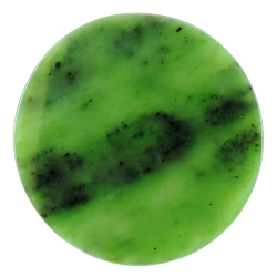 Пластина-диск жад(нефрит) асс.