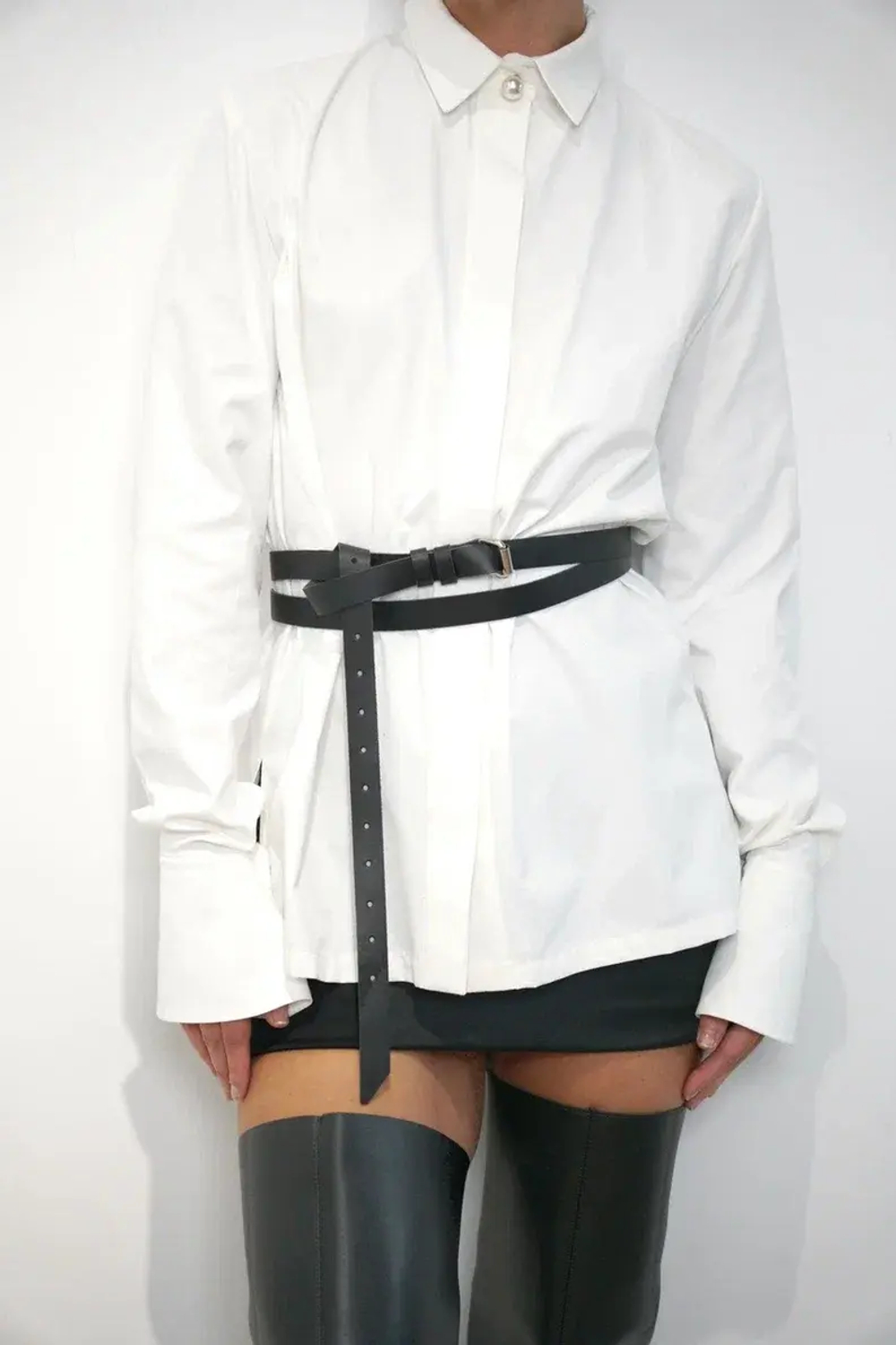 Рубашка "Основа гардероба" в белом