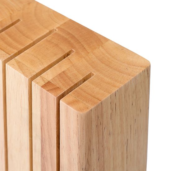 Подставка для ножей hevea, светлое дерево