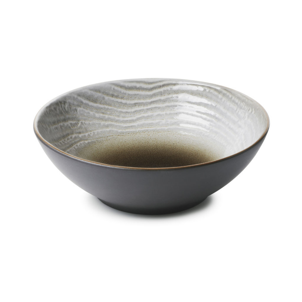 Тарелка глубокая 19см Revol Swell Brown коричневая