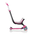 Самокат Globber Go Up Foldable Plus Lights розовый