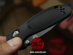 Нож Benchmade 556 Griptilian Mini - черный нейлон, клинок черный RK/Н42