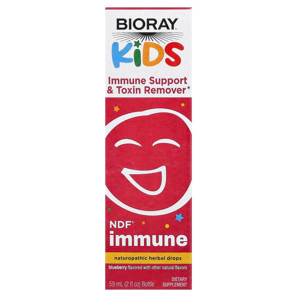 Bioray, Kids, NDF® Immune, голубика, 59 мл (2 жидк. унции)