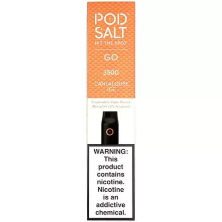 Pod Salt GO 3500 - Cantaloupe Ice (2% nic)