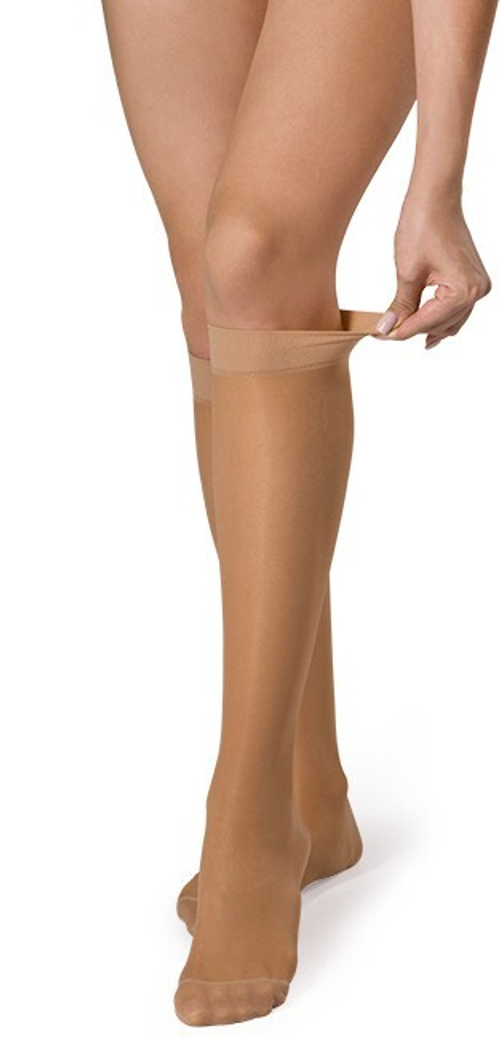 Гольфы компрессионные прозрачные, MED, II класс компрессии JW-121 (Размер: 5, Цвет: черный)