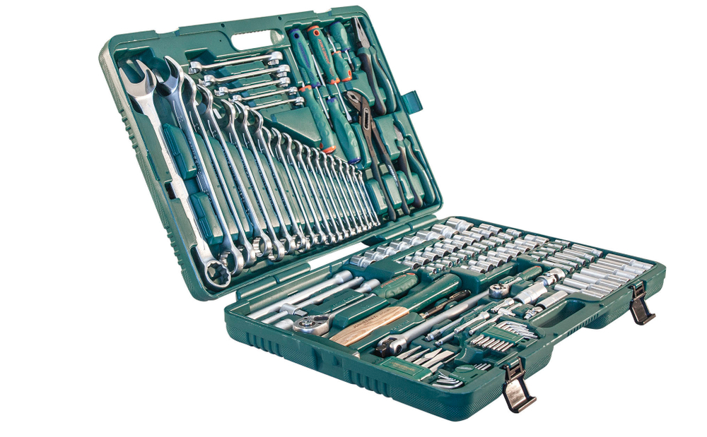 S04H524127S (S04H524127S18) Набор инструмента универсальный 1/2", 1/4"DR, 127 предметов