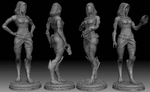 Фигурка Тали’Зора масс эффект Tali Zorah Mass Effect