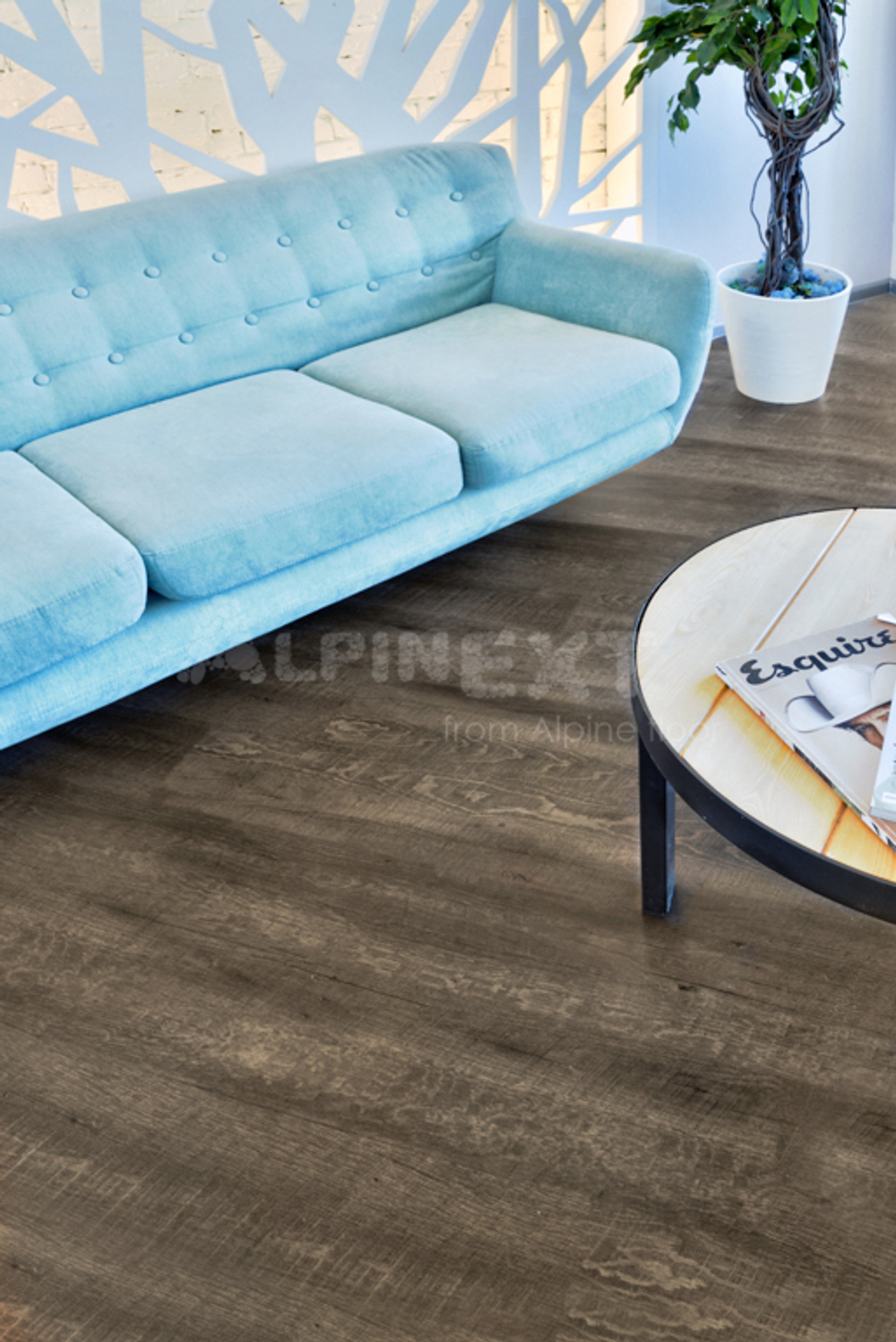 Кварцвиниловая плитка Alpine Floor ДУБ РУСТИКАЛЬНЫЙ ECO 3-8