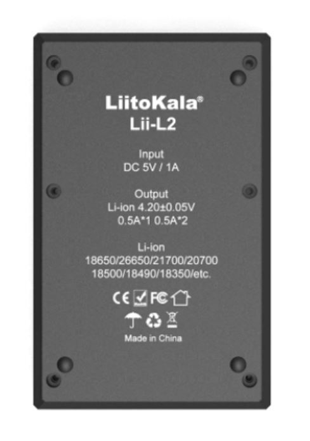 Зарядное устройство Liitokala Lii-L2