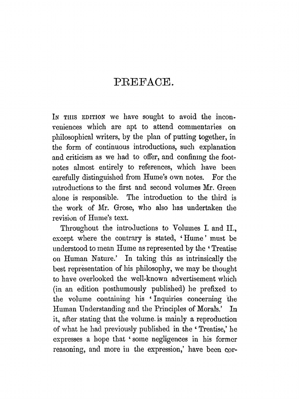 A treatise of human nature. Volume 1 | David Hume
