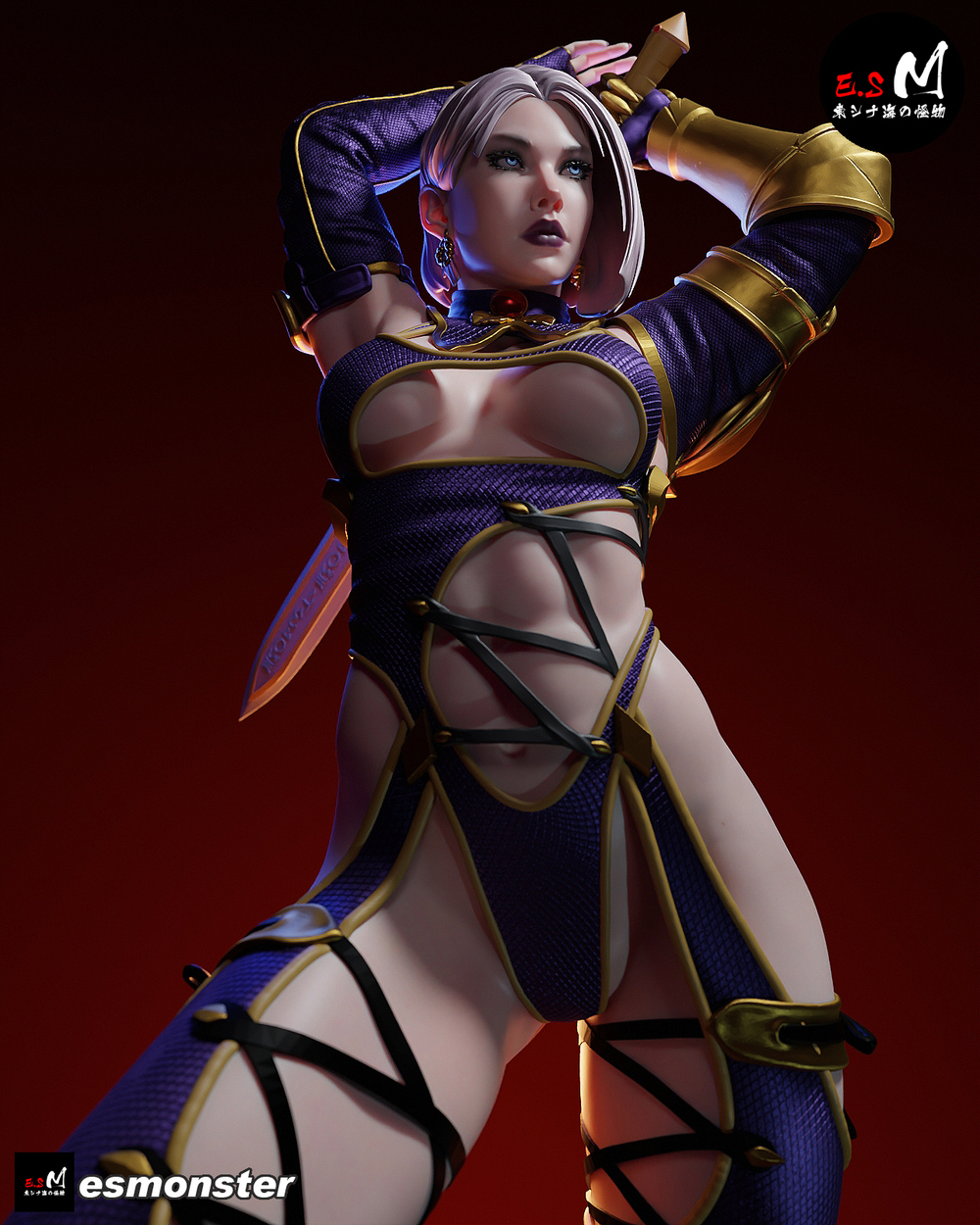 Фигурка Изабелла Валентайн иви Ivy Valentine soulcalibur nsfw