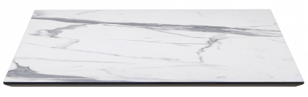 Стол ламинированный обеденный Scab Design Tripe Maxi, оливковый, белый мрамор Каррара