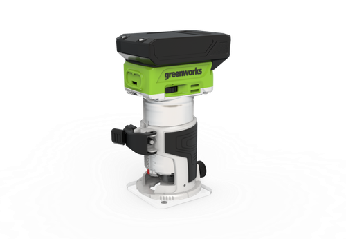 Фрезер аккумуляторный 24V Greenworks G24RO, бесщеточный, без АКБ и ЗУ