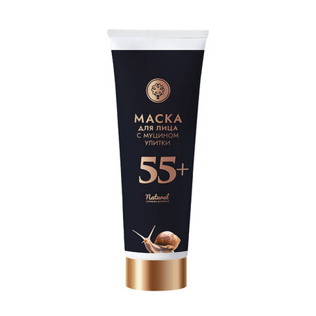 Маска для лица с муцином улитки 55+ , 150г