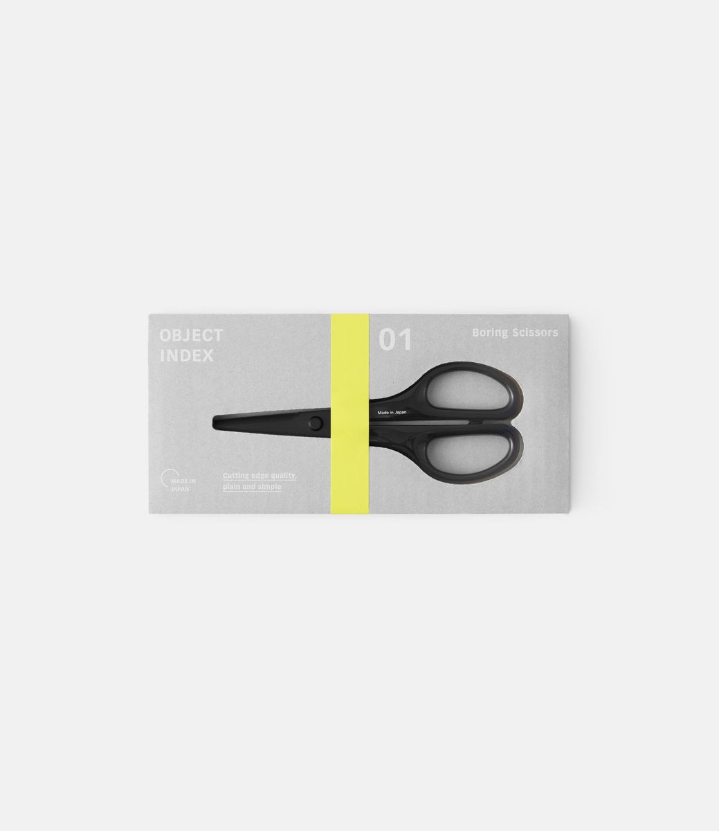 Object Index Boring Scissors Black — ножницы