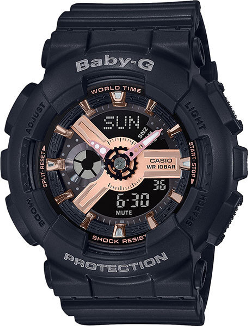 Японские наручные часы Casio Baby-G BA-110RG-1A